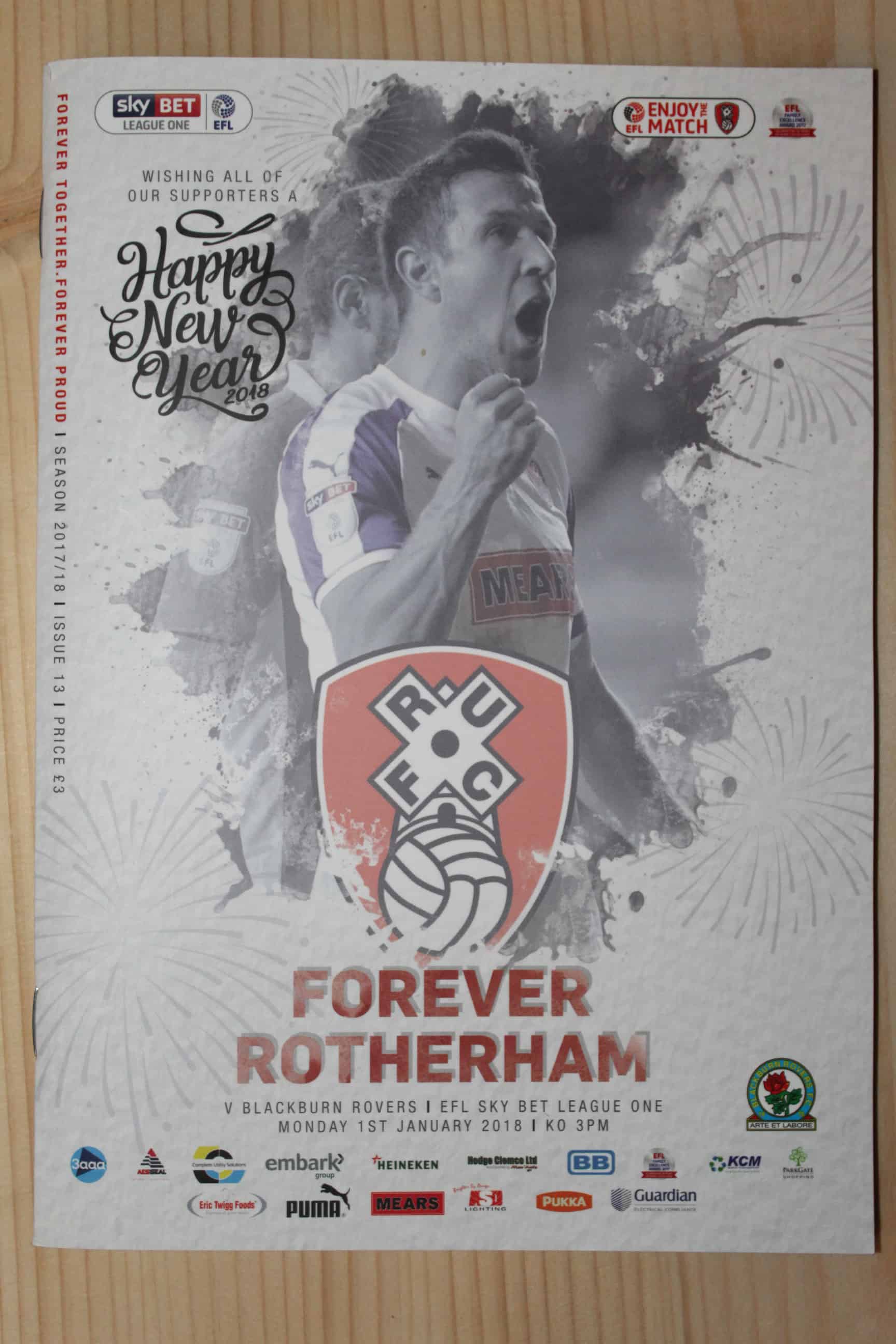 Rotherham United FC v Blackburn Rovers FC